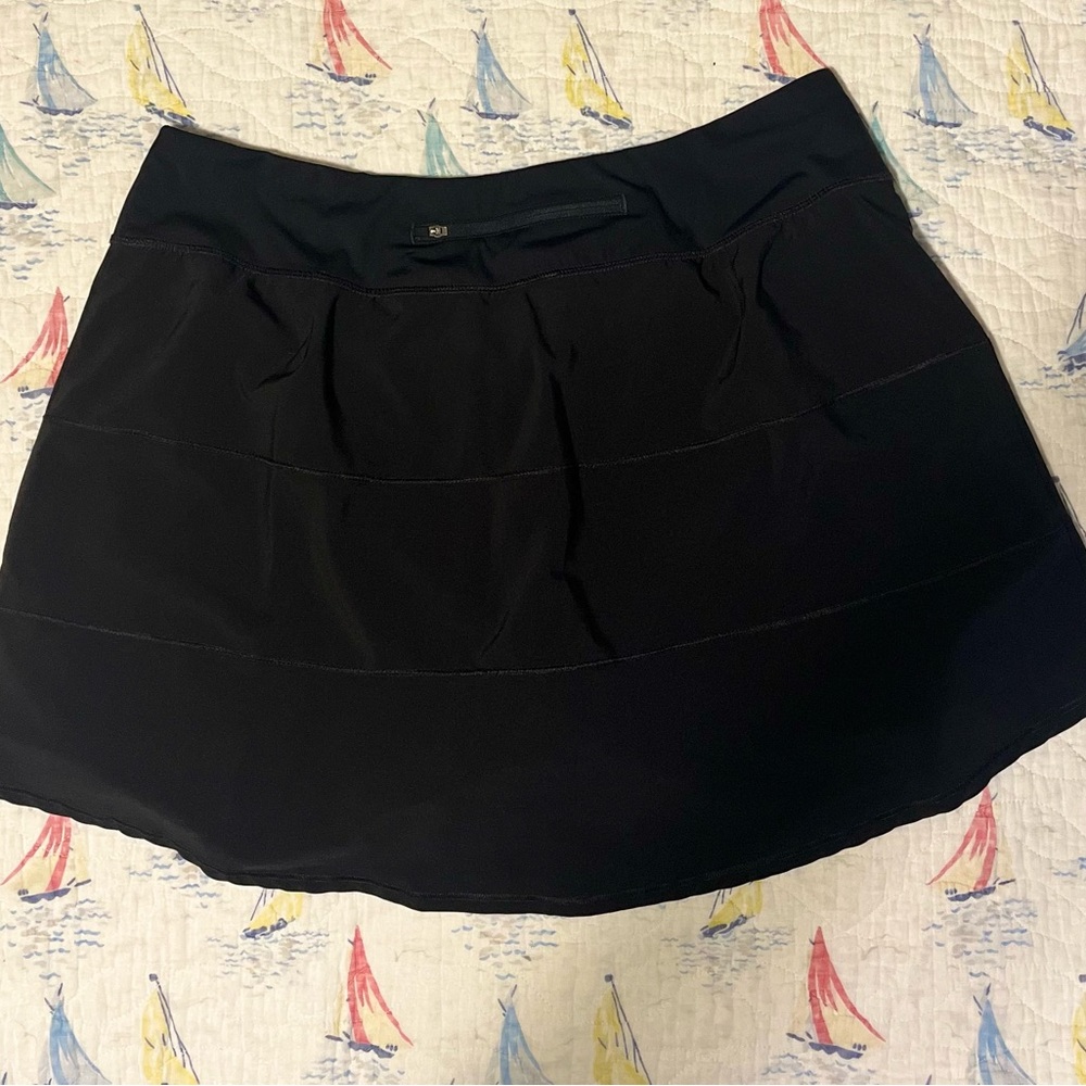 Black Women's Skirt with built in shorts